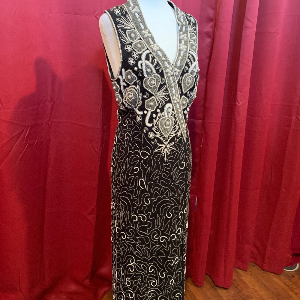 Gorgeous Beaded Night Gown